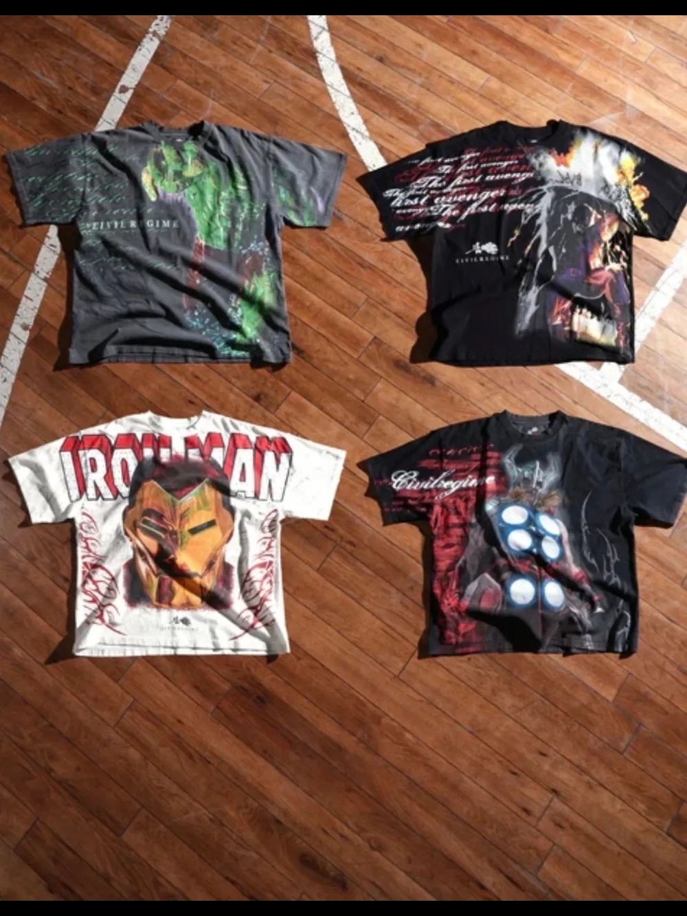 Civil Regime x Avengers T-Shirt Box Set - XXL